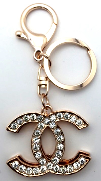 Key Ring Chanel Rose Gold